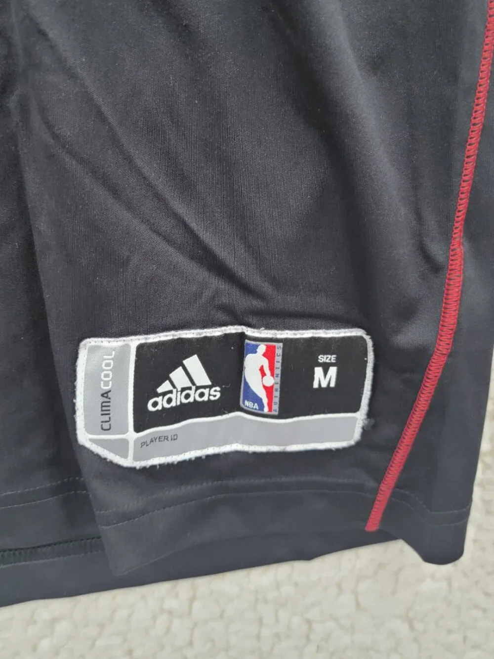 Adidas NBA Mens Miami Heat Long Sleeve Climacool Shirt  Size Medium